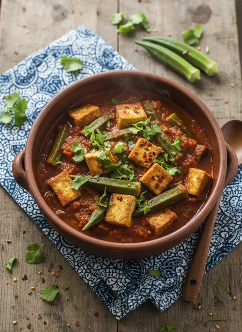 Senegalese Tomato and Okra Stew