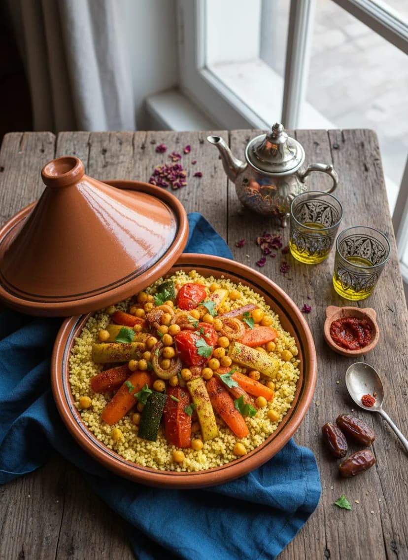 Moroccan Vegetable Couscous