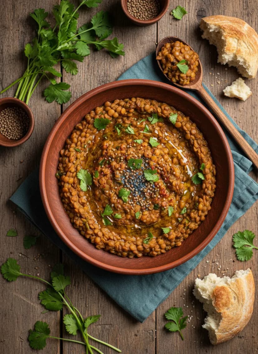 Georgian Khio (Lentil Stew)