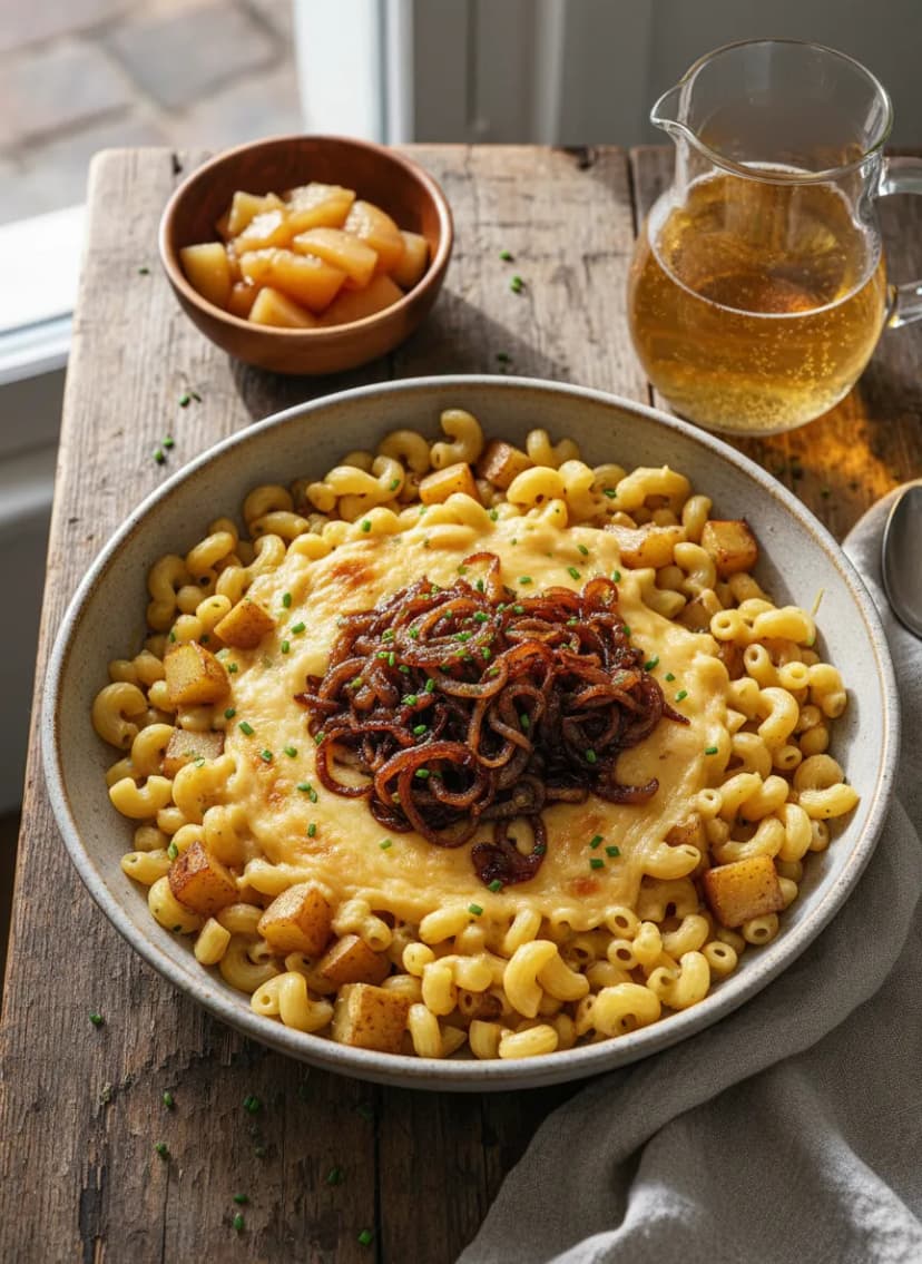 Swiss Älplermagronen-Inspired Macaroni