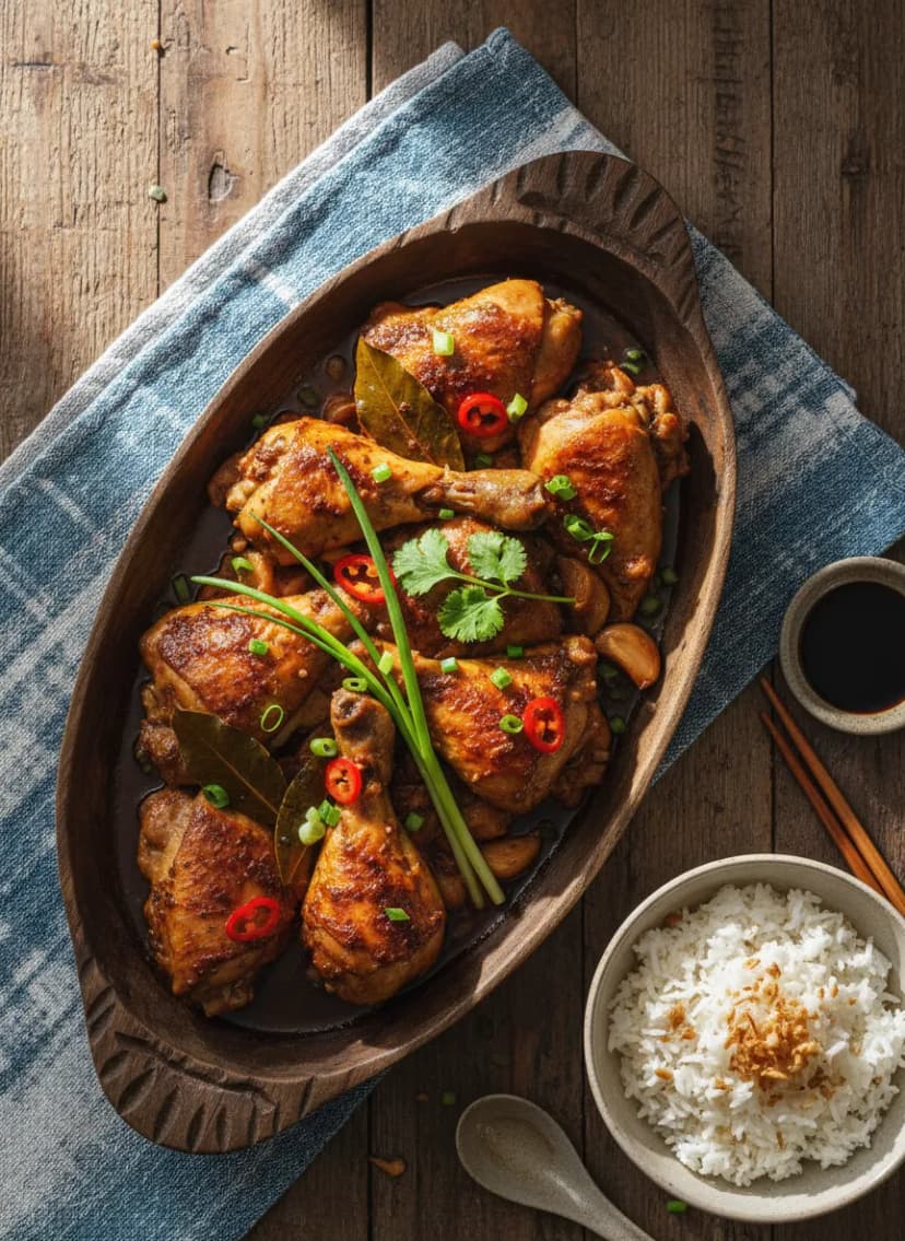 Filipino Chicken Adobo