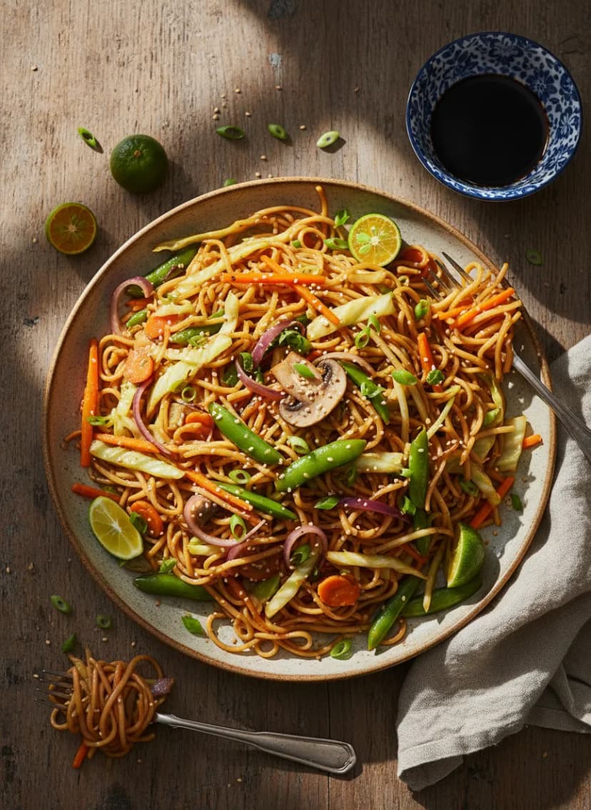 Filipino Vegetable Pancit