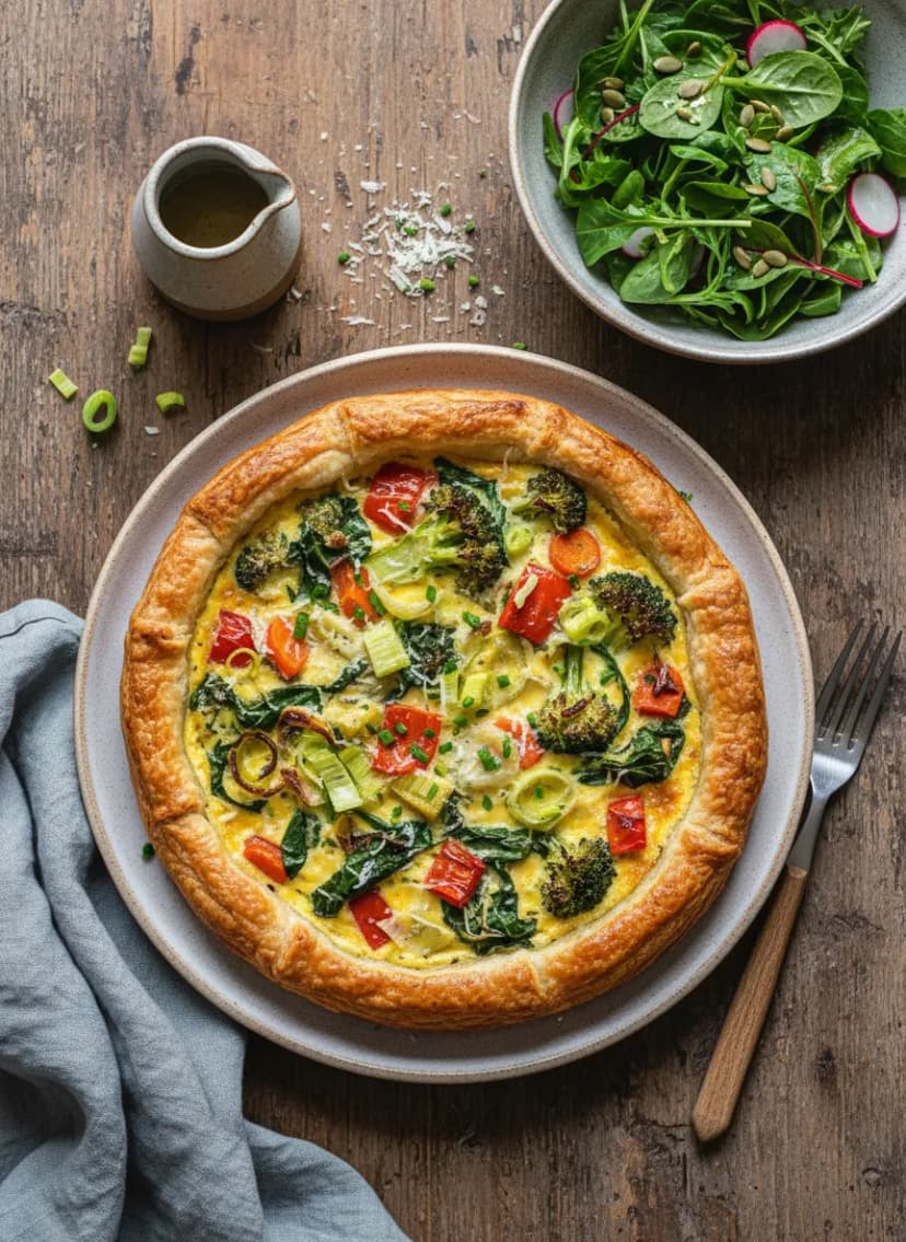 Swiss-Style Gemüsekuchen