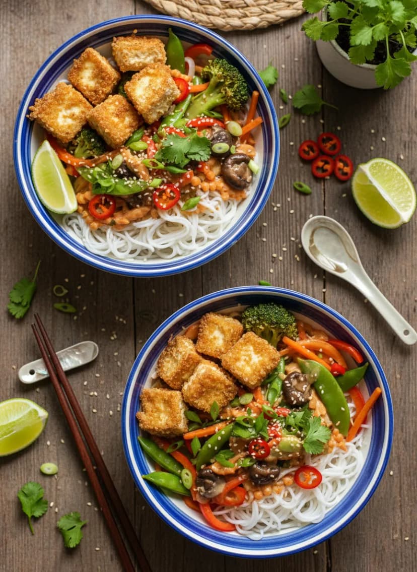 Vietnamese Coconut Vegetable Bowls