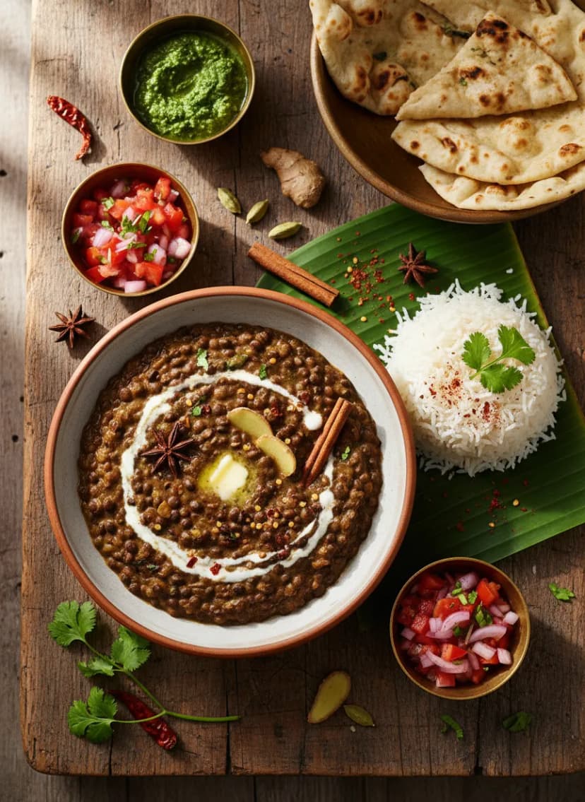 Indian-Style Black Lentil Dahl