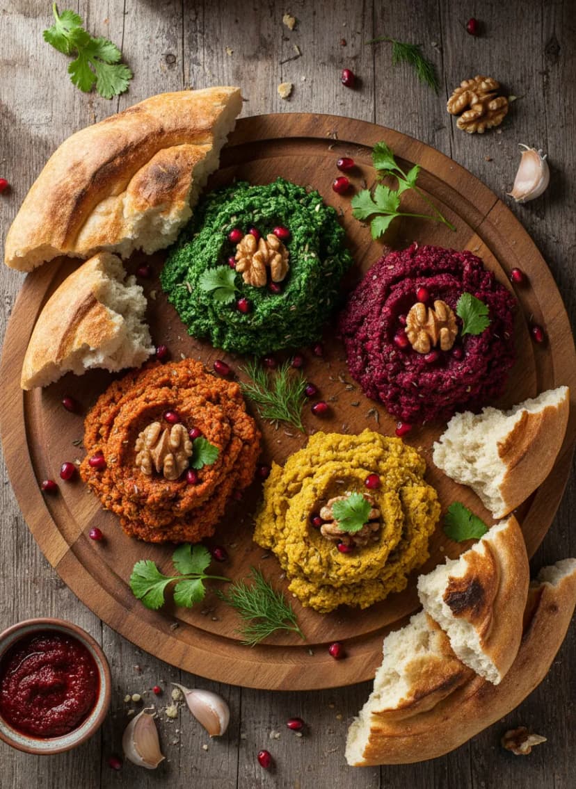 Georgian Pkhali Platter