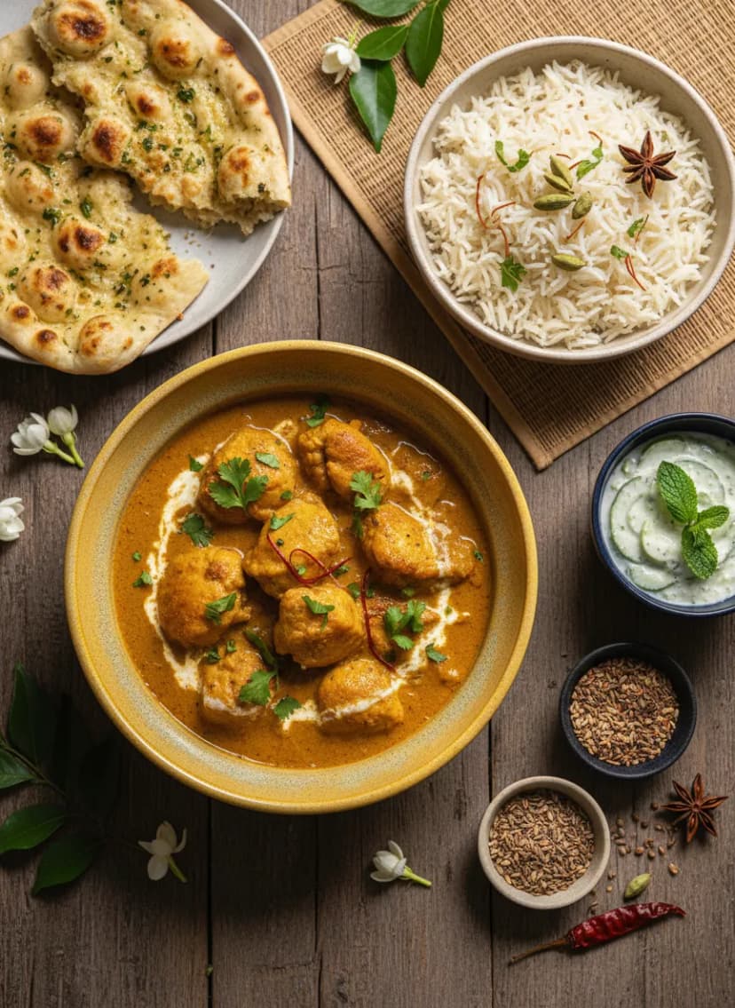 Golden Coconut Chicken Curry