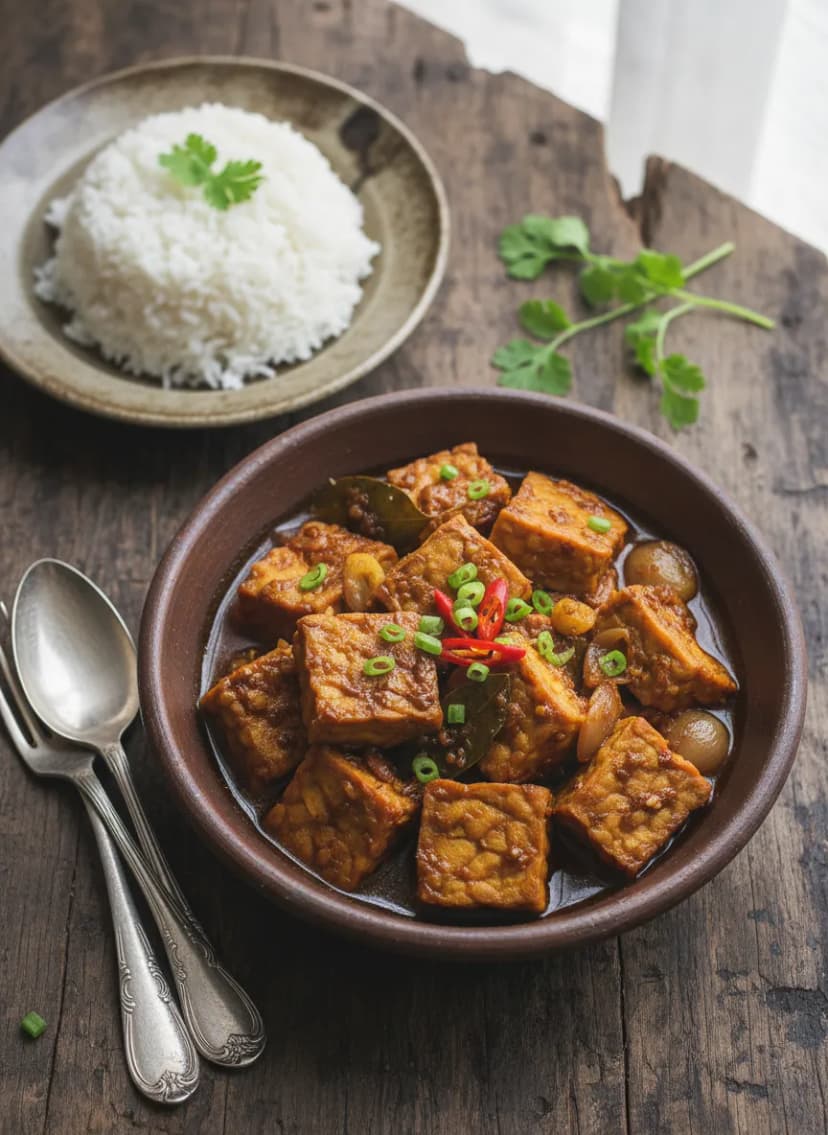 Indonesian Tempeh Semur