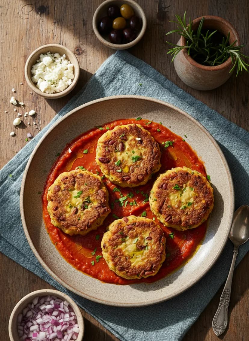 Savory Kidney Bean Patties