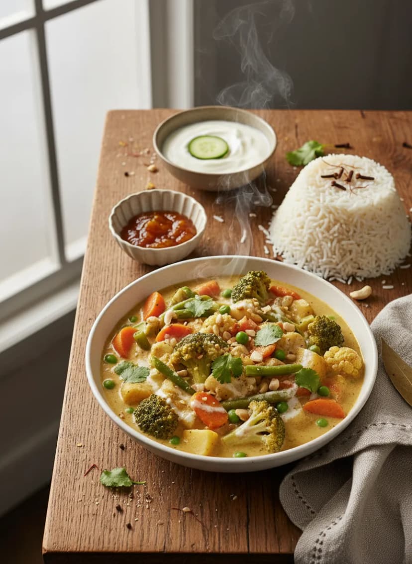 Indian Vegetable Korma