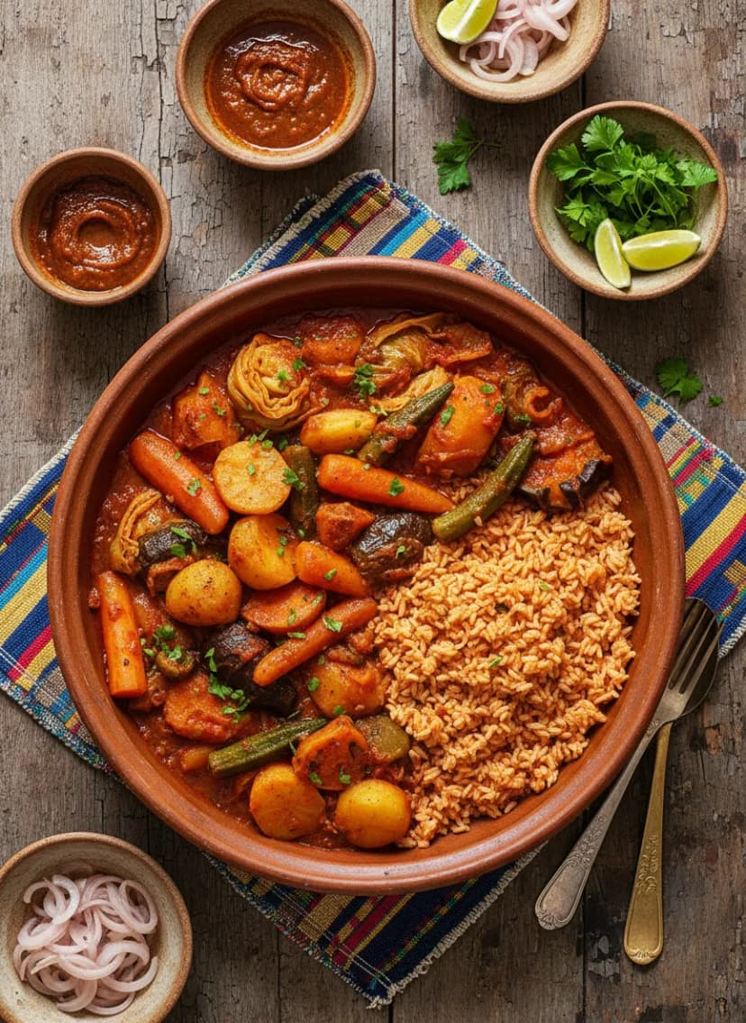 Senegalese Vegetable Thieboudienne