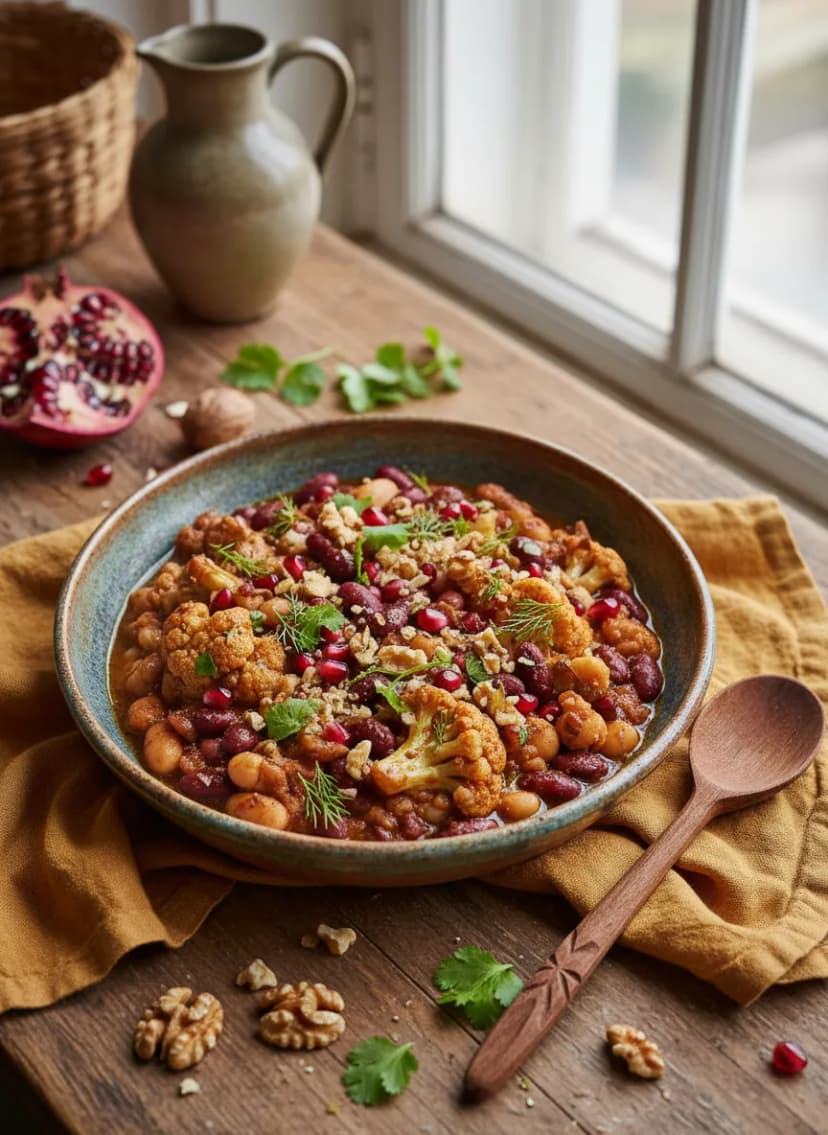 Georgian Cauliflower Lobio