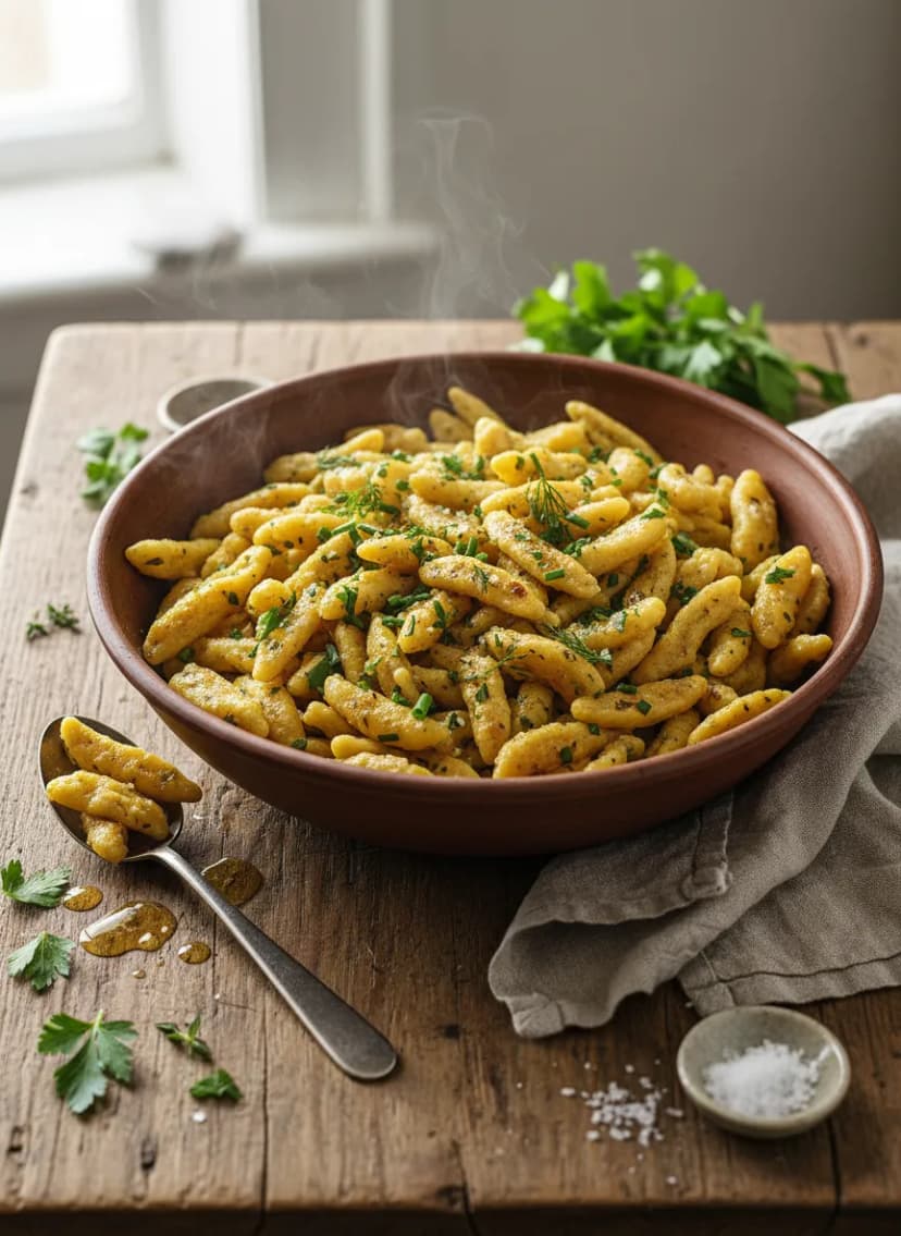 Swiss-Style Herb Spaetzle
