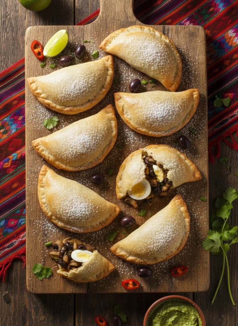 Peruvian Vegetable Empanadas